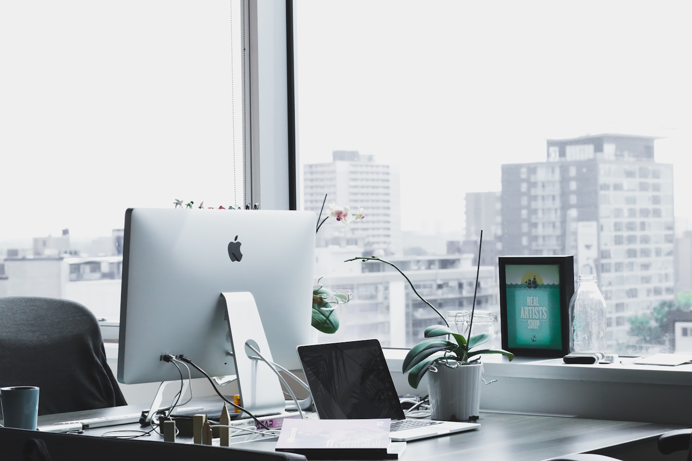 Desk Setups editorial image
