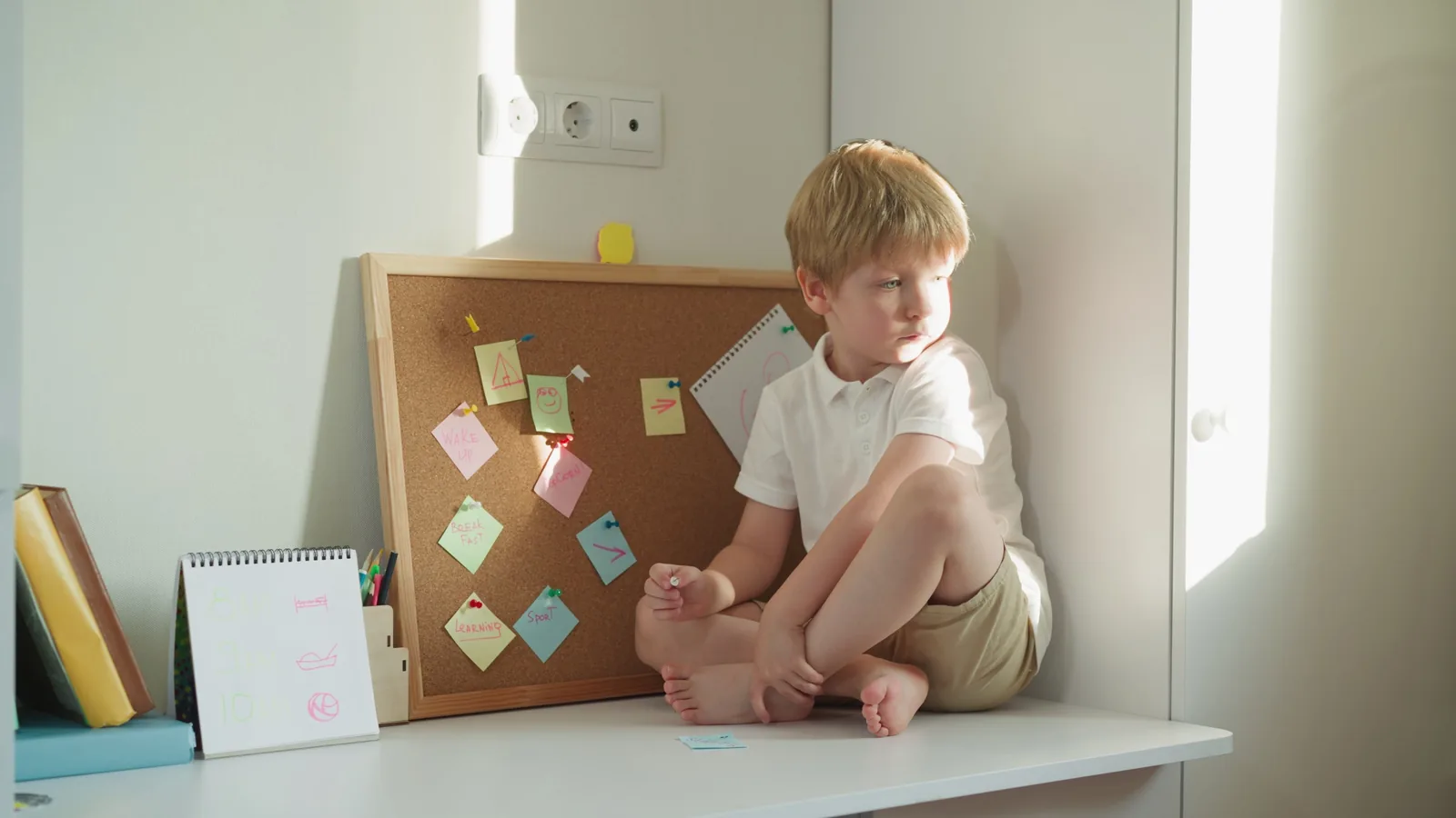 How To Organise Paper And Supplies On A Small Desk cover image